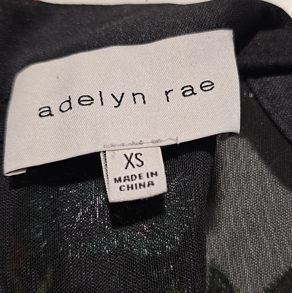 Floral Embroidered Black Dress - Picture 2 of 5